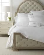 Image 4 of 5: Sferra Marcus Classic 3-Piece Full/Queen Duvet Set