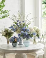 Image 2 of 2: John-Richard Collection White Dove 22" Faux Floral Arrangement