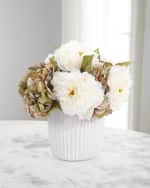 Image 1 of 2: John-Richard Collection Winter Sand 13" Faux Floral Arrangement in Vase