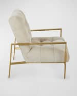 Image 5 of 9: Massoud Bondi Shearling Lounge Chair