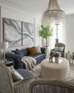 Image 2 of 7: Massoud Nixen Bergere Chair 