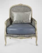Image 4 of 7: Massoud Nixen Bergere Chair 