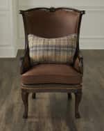 Image 2 of 7: Massoud Virgil Wingback Chair 