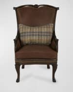 Image 3 of 7: Massoud Virgil Wingback Chair 