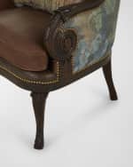 Image 5 of 7: Massoud Virgil Wingback Chair 