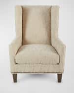 Image 3 of 7: Massoud Raye Wing Chair 