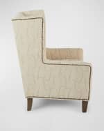 Image 4 of 7: Massoud Raye Wing Chair 