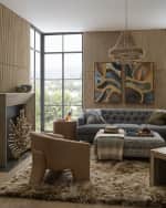 Image 2 of 8: Massoud Otero Upholstered Bench, 50"
