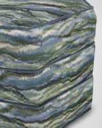 Image 5 of 6: Massoud Cheryl Hexagonal Stacked Stool 