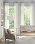 Image 2 of 7: Massoud Shai Leather Settee