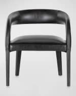 Image 2 of 6: Four Hands Hawkins Leather Chair