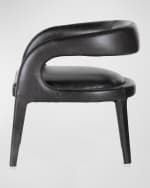 Image 4 of 6: Four Hands Hawkins Leather Chair