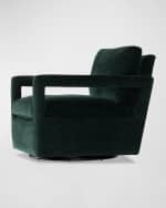 Image 3 of 7: Four Hands Olson Swivel Chair