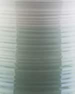 Image 2 of 2: Surya Waverly Outdoor Stool, Sage