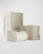 Image 2 of 5: Arteriors Callie Planters, Set of 3