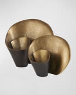 Image 3 of 6: Arteriors Demarco Sculptures, Set of 2