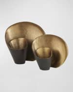 Image 4 of 6: Arteriors Demarco Sculptures, Set of 2