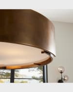Image 5 of 5: Arteriors Dante 36" 5-Light Chandelier