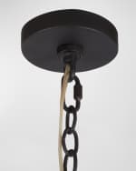 Image 4 of 5: Arteriors Creighton 35" 3-Light Chandelier
