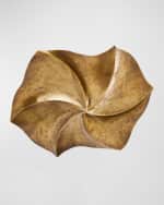 Image 4 of 5: Arteriors Daniella 12" 3-Light Flush Mount