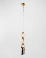 Image 2 of 5: Arteriors Estate 38.5" Pendant