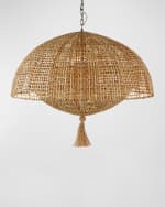 Image 2 of 5: Arteriors Cabana 37" 3-Light Chandelier