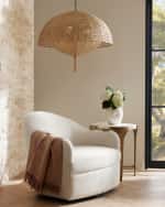 Image 5 of 5: Arteriors Cabana 37" 3-Light Chandelier