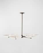 Image 1 of 4: Arteriors Griffith 40" 6-Light Chandelier
