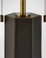 Image 5 of 6: Arteriors Cantrell 28" 2-Light Table Lamp