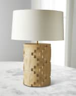 Image 2 of 5: Arteriors Cornwall Texture 30" Table Lamp