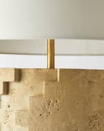 Image 4 of 5: Arteriors Cornwall Texture 30" Table Lamp