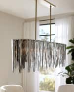 Image 5 of 5: Arteriors Leighton 52" 7-Light Chandelier
