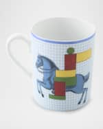 Image 2 of 2: Hermes Cavalier En Formes N1 Bleu Mug