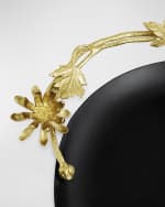 Image 5 of 5: Michael Aram Dahlia Oval Tray