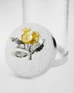 Image 3 of 3: Michael Aram  Pomegranate Silver & Gold Large Canister