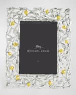 Image 2 of 6: Michael Aram Pomegranate Silver & Gold Picture Frame, 5" x 7"