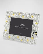 Image 3 of 6: Michael Aram Pomegranate Silver & Gold Picture Frame, 5" x 7"