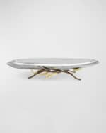 Image 1 of 6: Michael Aram Zen Garden Centerpiece Bowl