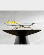 Image 5 of 6: Michael Aram Zen Garden Centerpiece Bowl