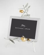 Image 2 of 6: Michael Aram Pomegranate Silver & Gold Easel Picture Frame, 5" x 7"