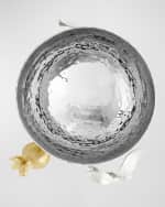 Image 4 of 6: Michael Aram Pomegranate Silver & Gold Nut Bowl