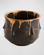 Image 2 of 3: Jonathan Adler Gilded Dora Maar Vessel