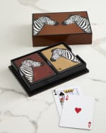 Image 1 of 3: Jonathan Adler Zebra Lacquer Card Set