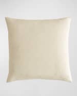 Image 3 of 3: Jonathan Adler Botanist Mushrooms Beaded Pillow, 22" Square