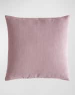 Image 3 of 3: Jonathan Adler Reflected Parrots Beaded Decorative Pillow, 18"