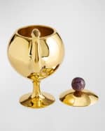 Image 3 of 3: Jonathan Adler Brass Bird Box
