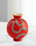 Image 1 of 2: Jonathan Adler Eden 9" Round Vase