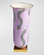 Image 3 of 4: Jonathan Adler Eden Flared  15"Tall Vase