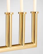 Image 2 of 3: Jonathan Adler Vienna Brass Menorah