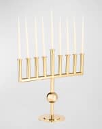 Image 3 of 3: Jonathan Adler Vienna Brass Menorah